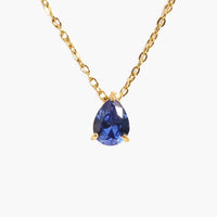 Lilith Teardrop Birthstone Necklace