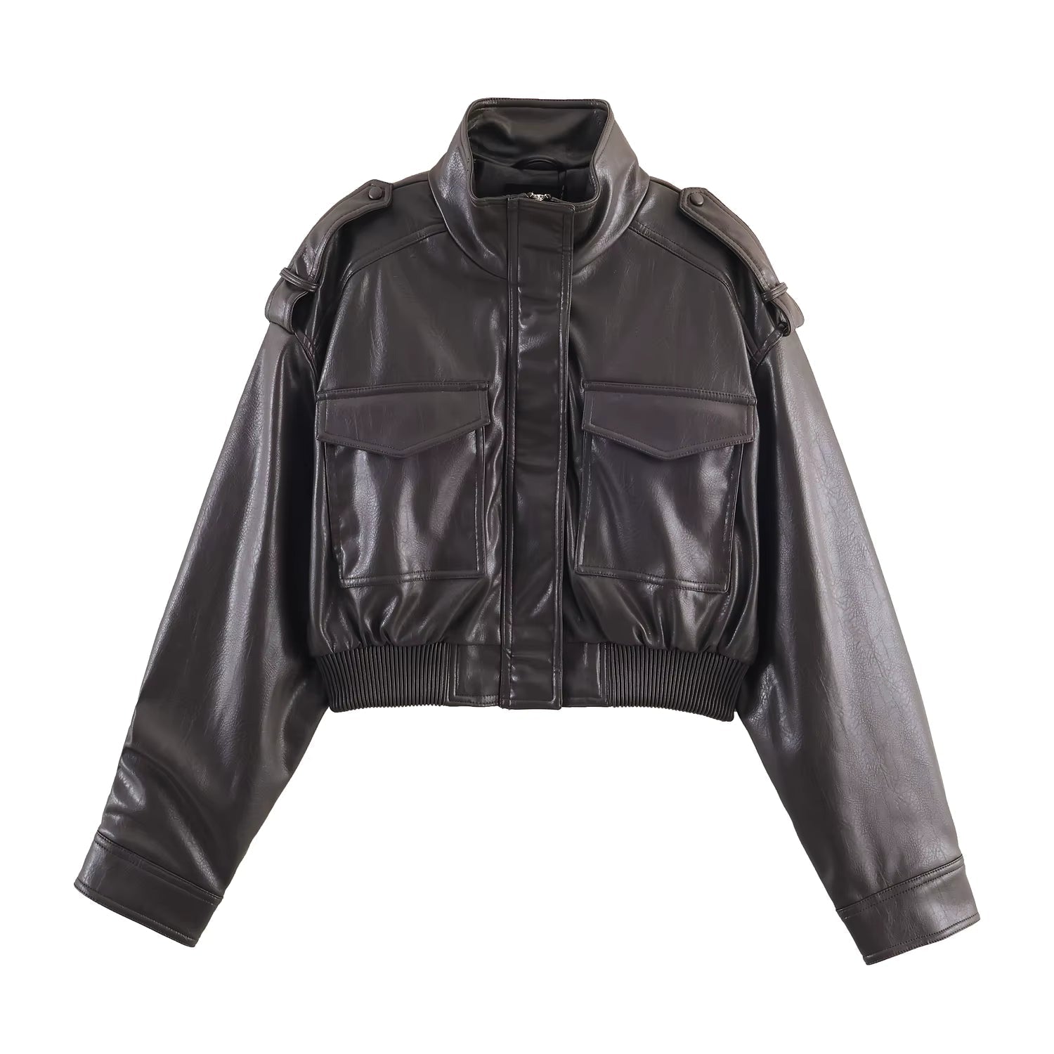 ZEYA - Lilo Faux Leather Jacket