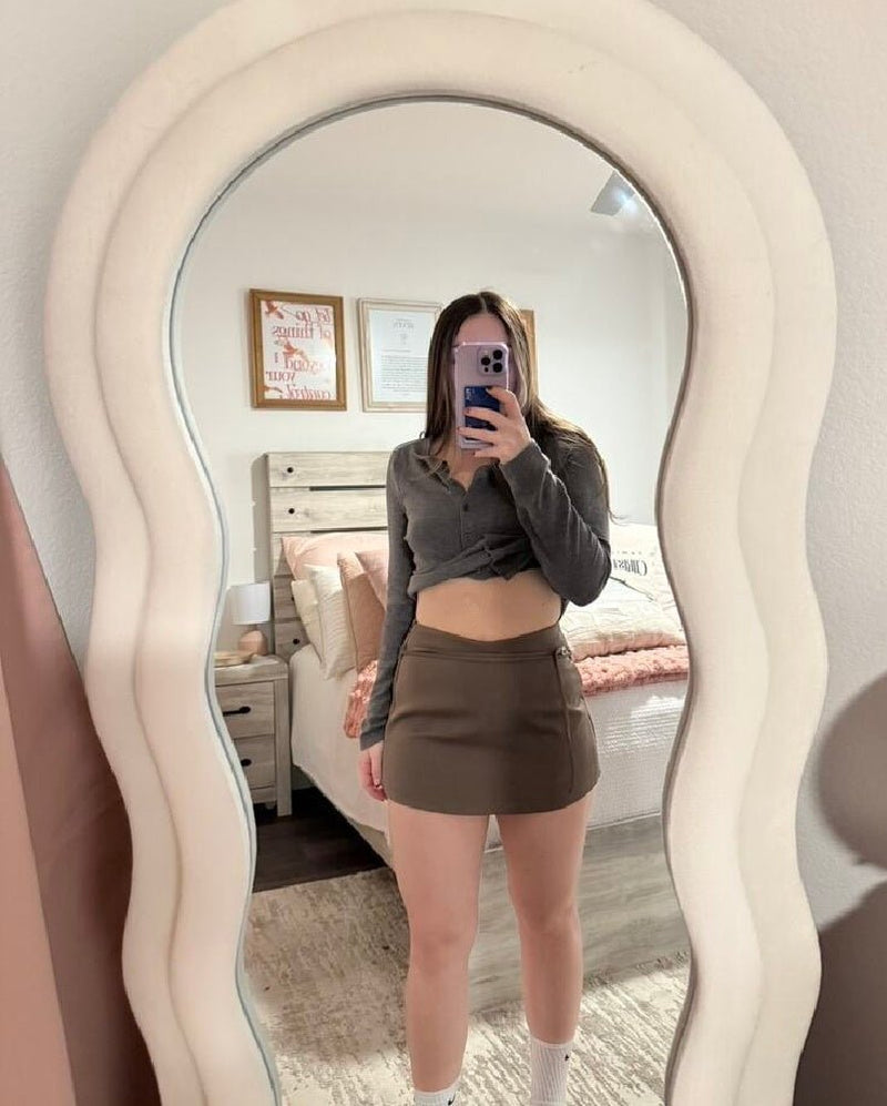 ZEYA - Lola Side Zip Skort with Belt