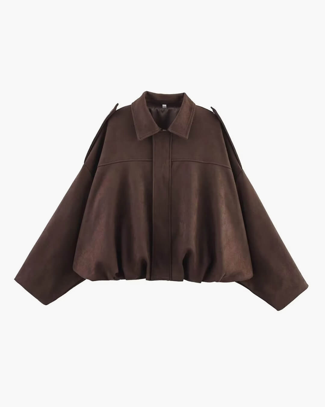 ZEYA - Lori Suede Bomber Jacket