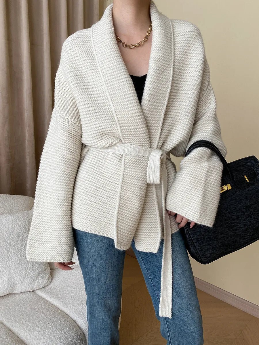 ZEYA - Madilyn Belted Knit Cardigan