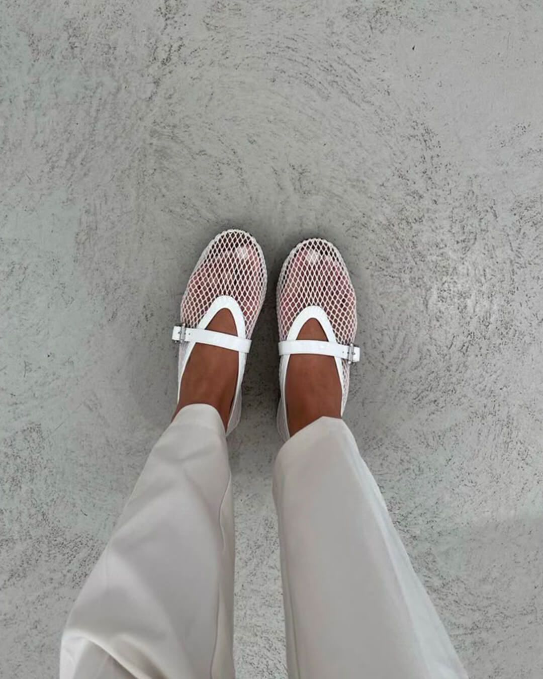 ZEYA - Margaret Mesh Ballet Flats