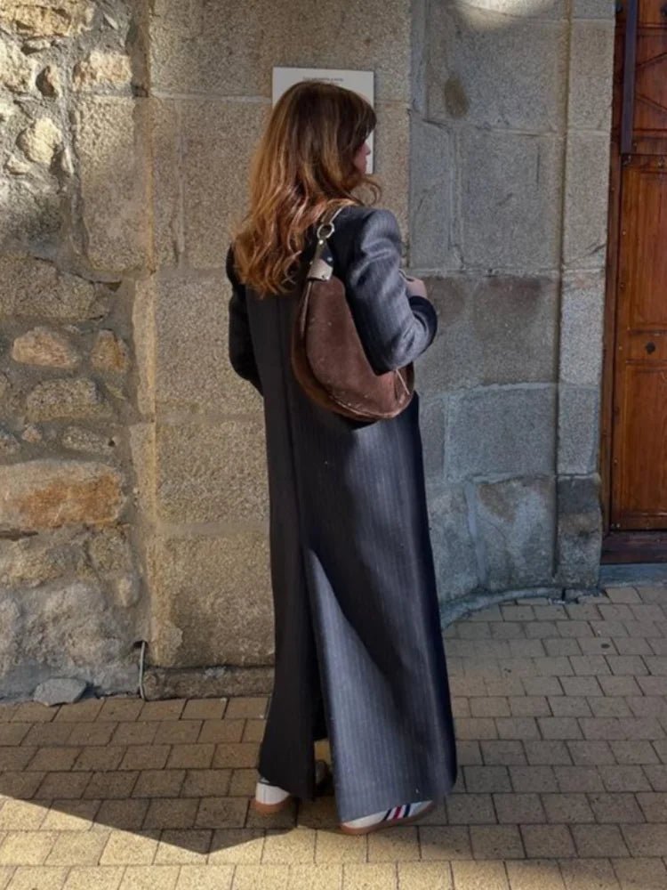 ZEYA - Mary Double Breasted Long Coat