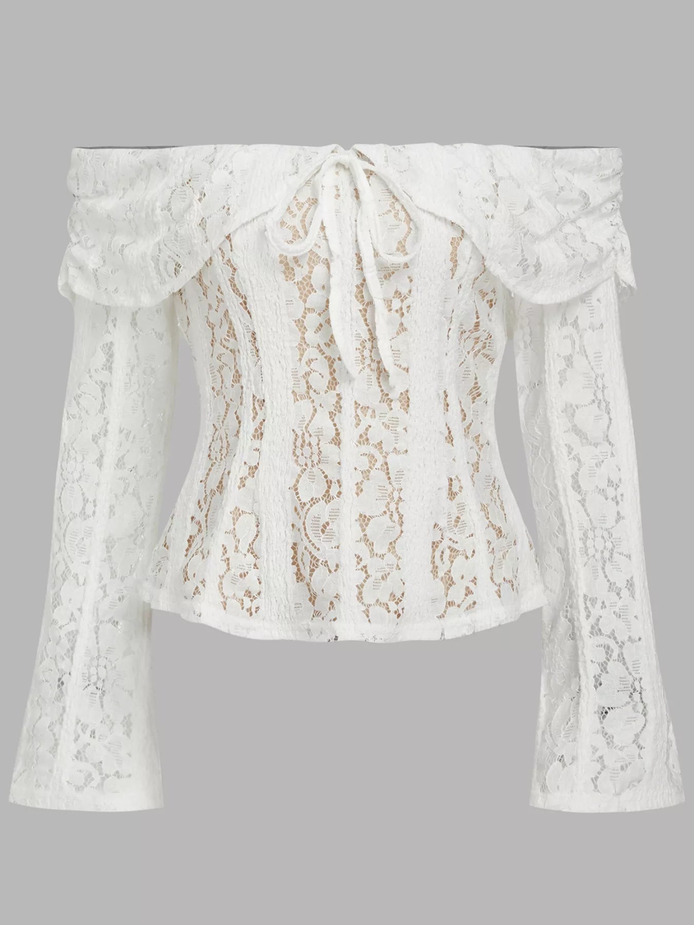 ZEYA - Matilda Off - Shoulder Lace Top
