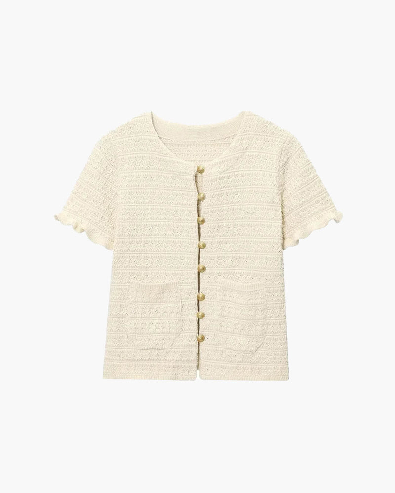 ZEYA - Maxine Knitted Tank Pleated Skirt Set
