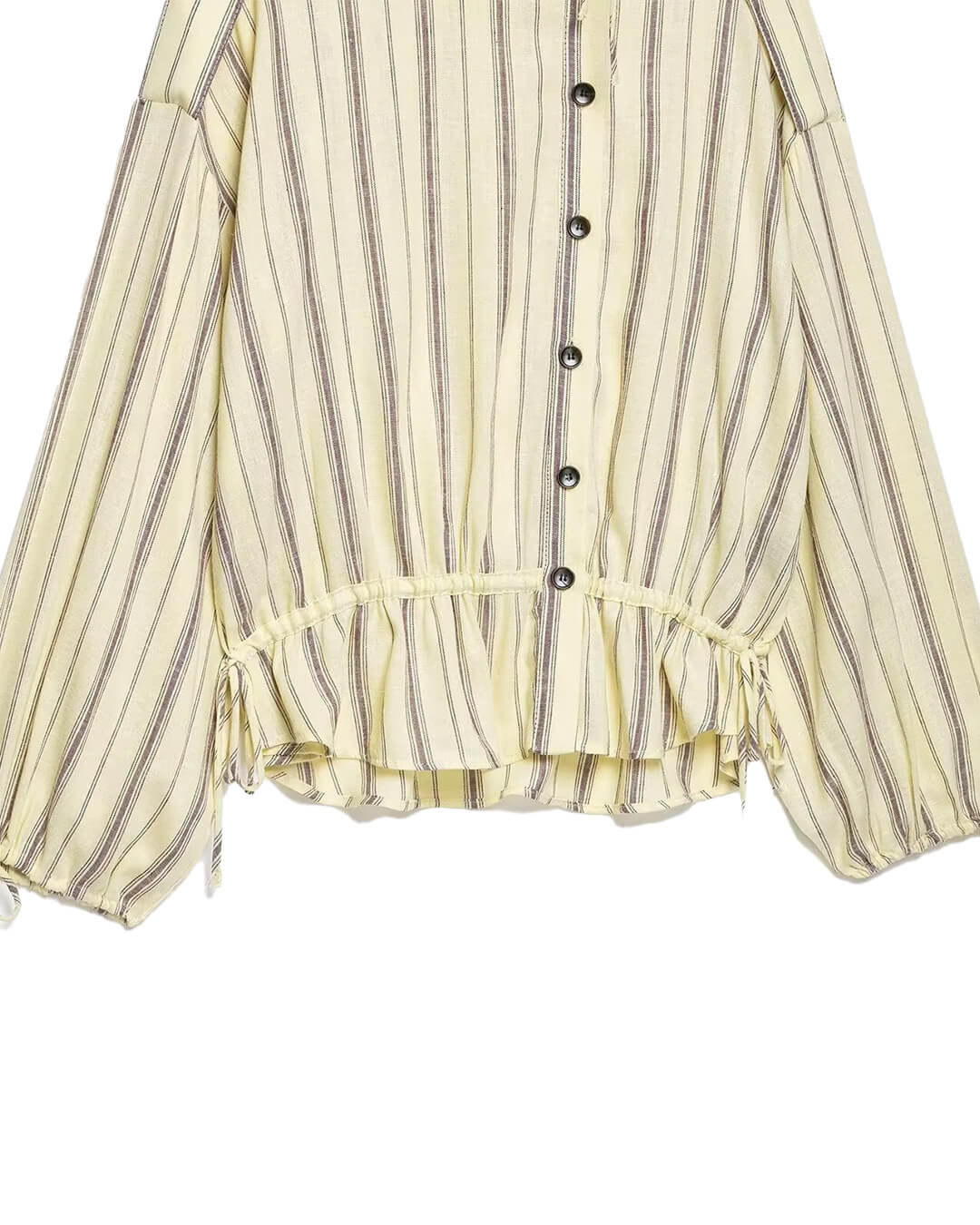 ZEYA - Melanie Striped Stand Collar Jacket