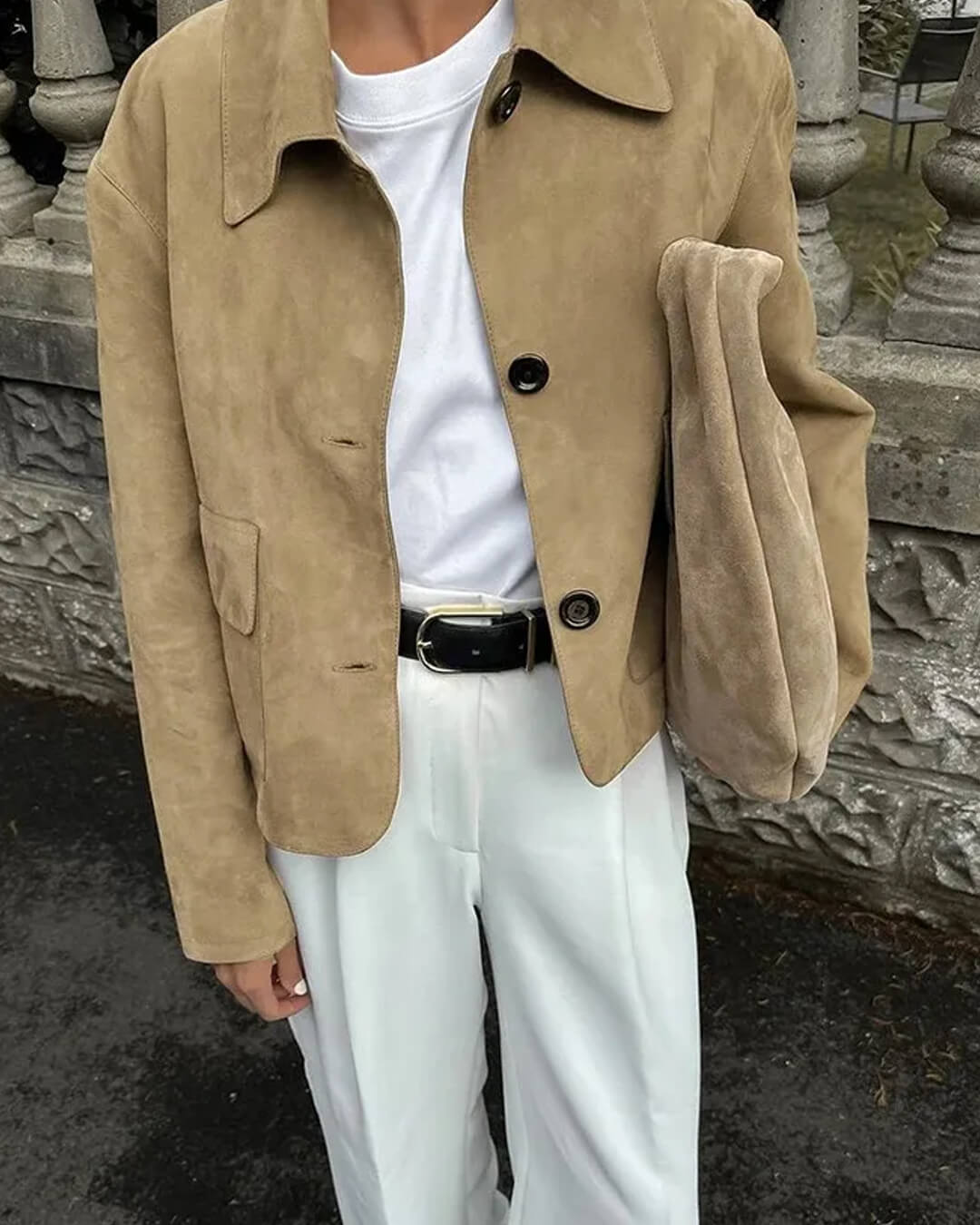 ZEYA - Melissa Suede Blazer Jacket