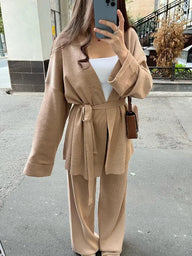 Miley Comfy Knitted Autumn Set