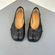 Mules Miranda à bout fendu en simili cuir