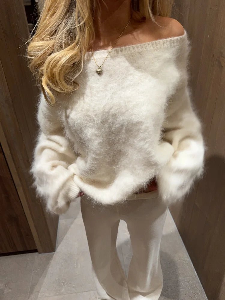 ZEYA - Myrtle Off - Shoulder Sweater