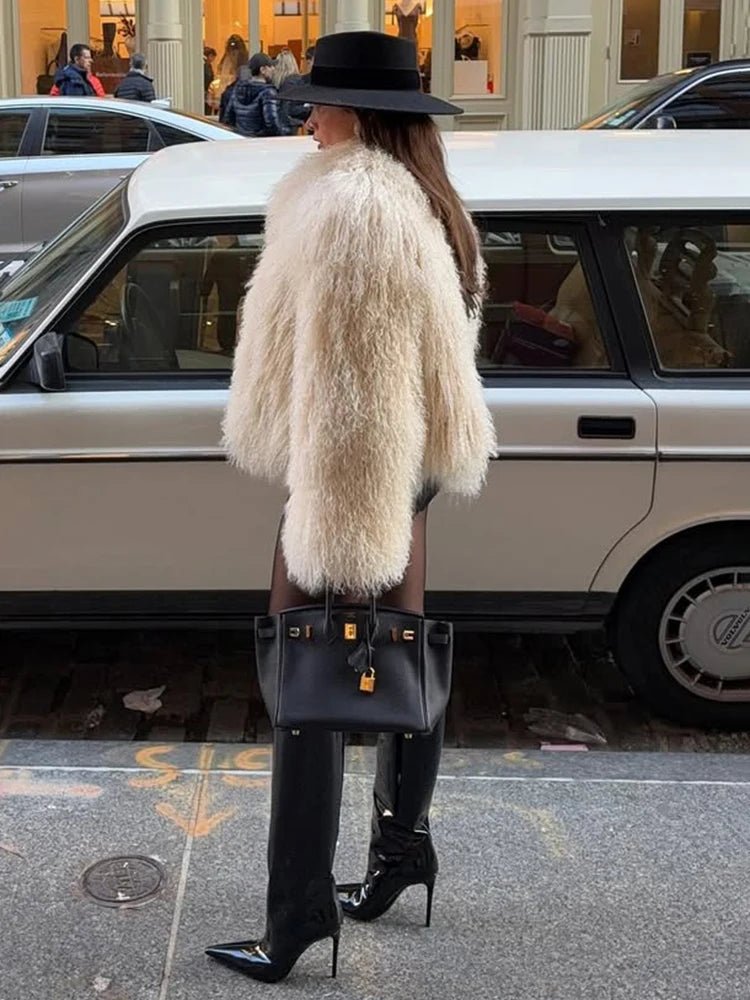 ZEYA - Nadine Short Faux Fur Coat