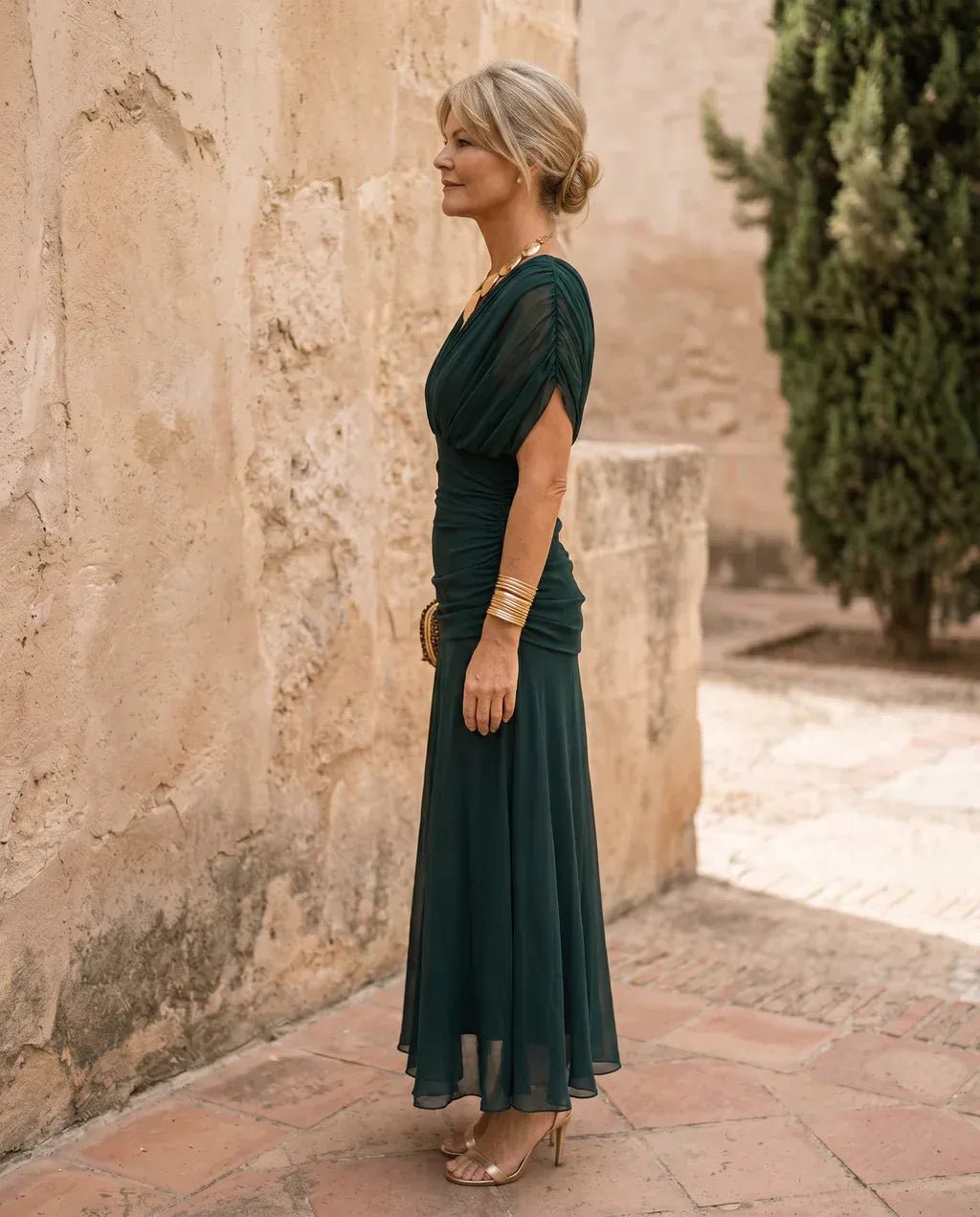 ZEYA - Naomi Mesh Maxi Dress