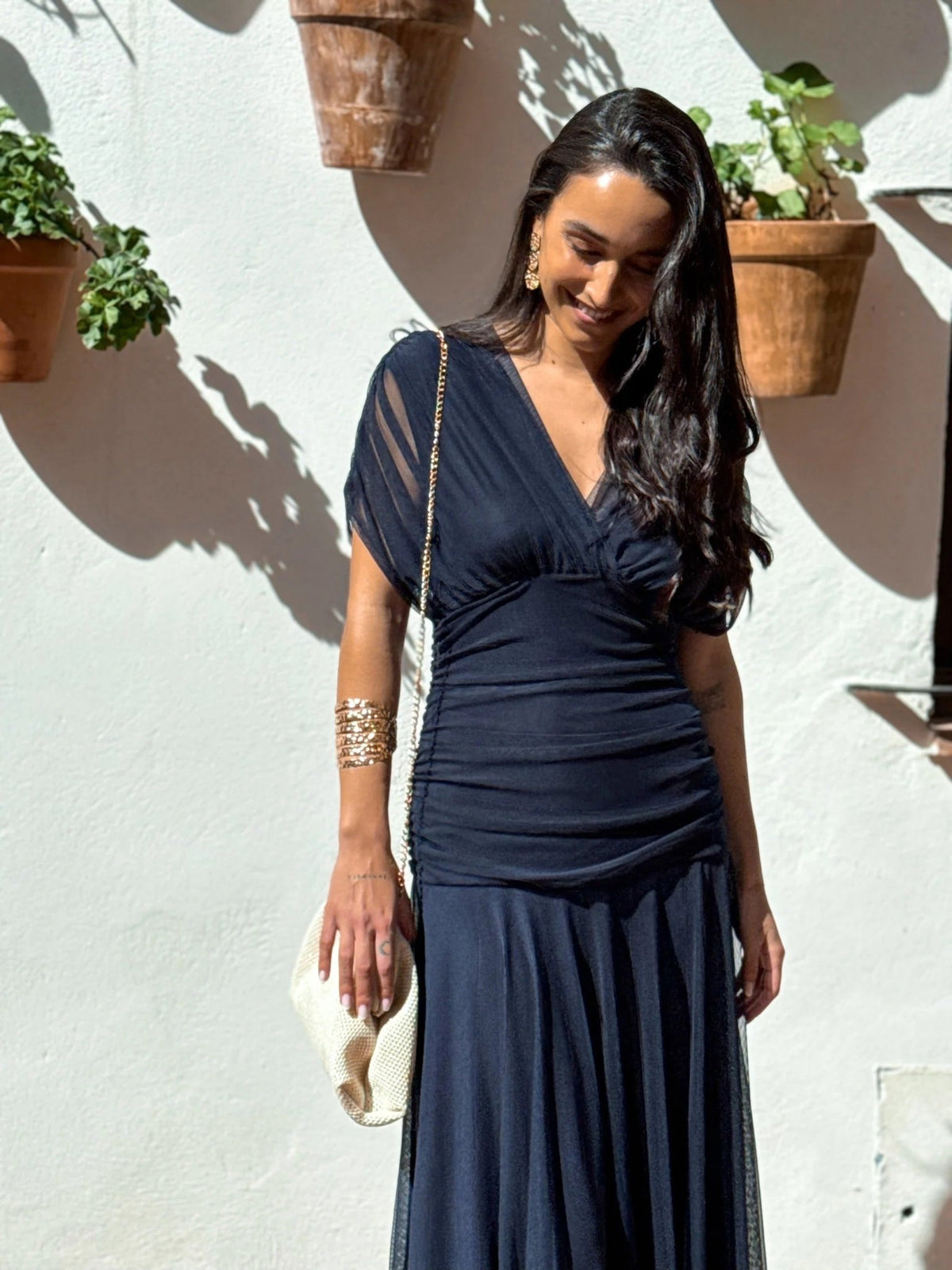 ZEYA - Naomi Mesh Maxi Dress