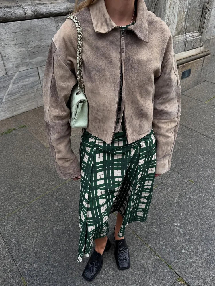ZEYA - Natalie Tie-Dye Bomber Jacket