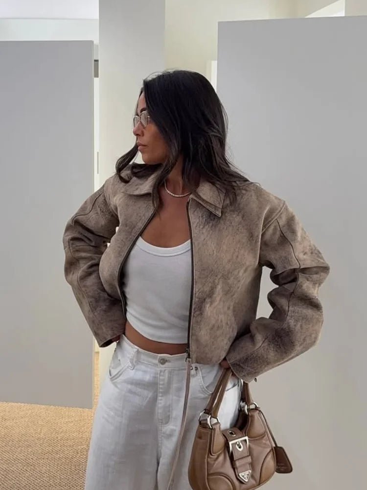 ZEYA - Natalie Tie-Dye Bomber Jacket