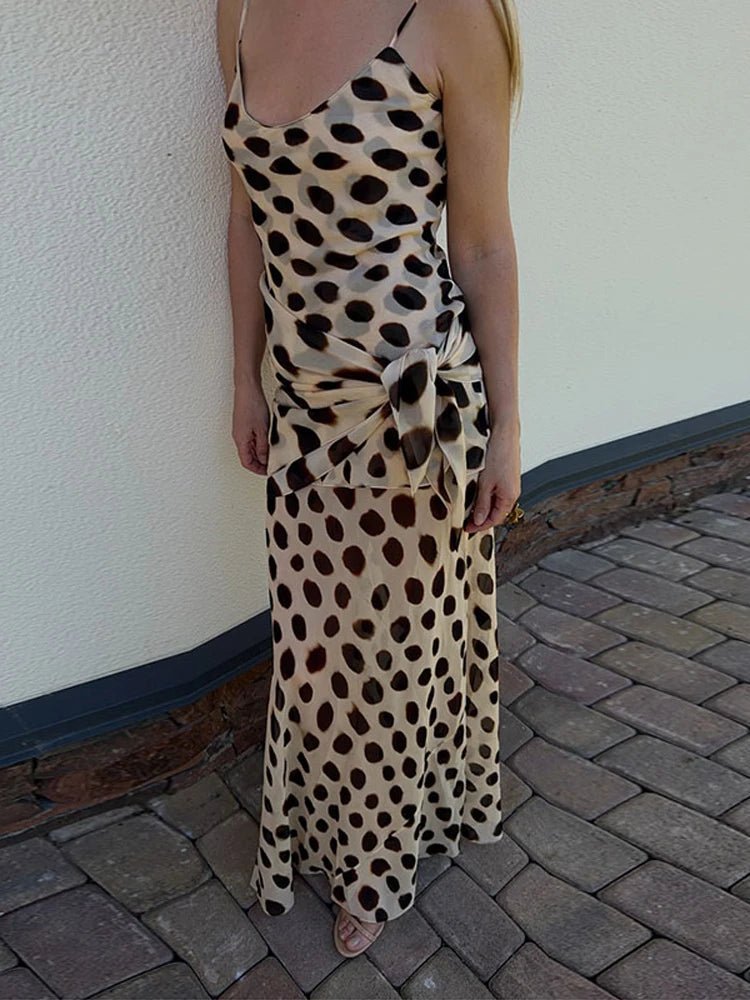 ZEYA - Natasha Printed Slip Dress