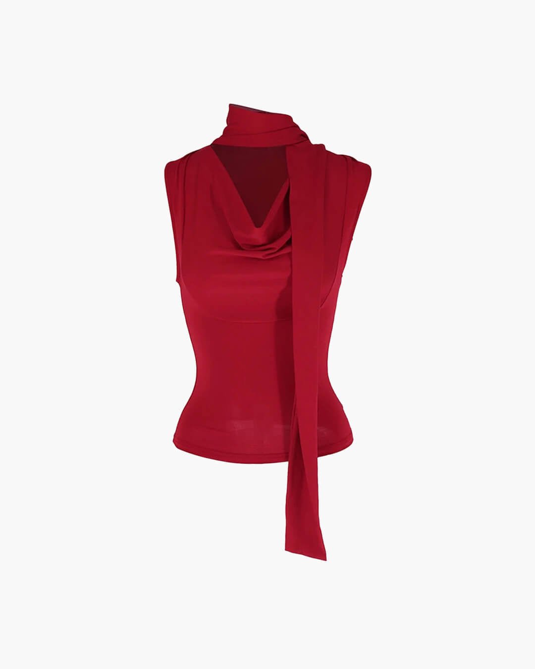 ZEYA - Natasha Tie - Up Sleeveless Top