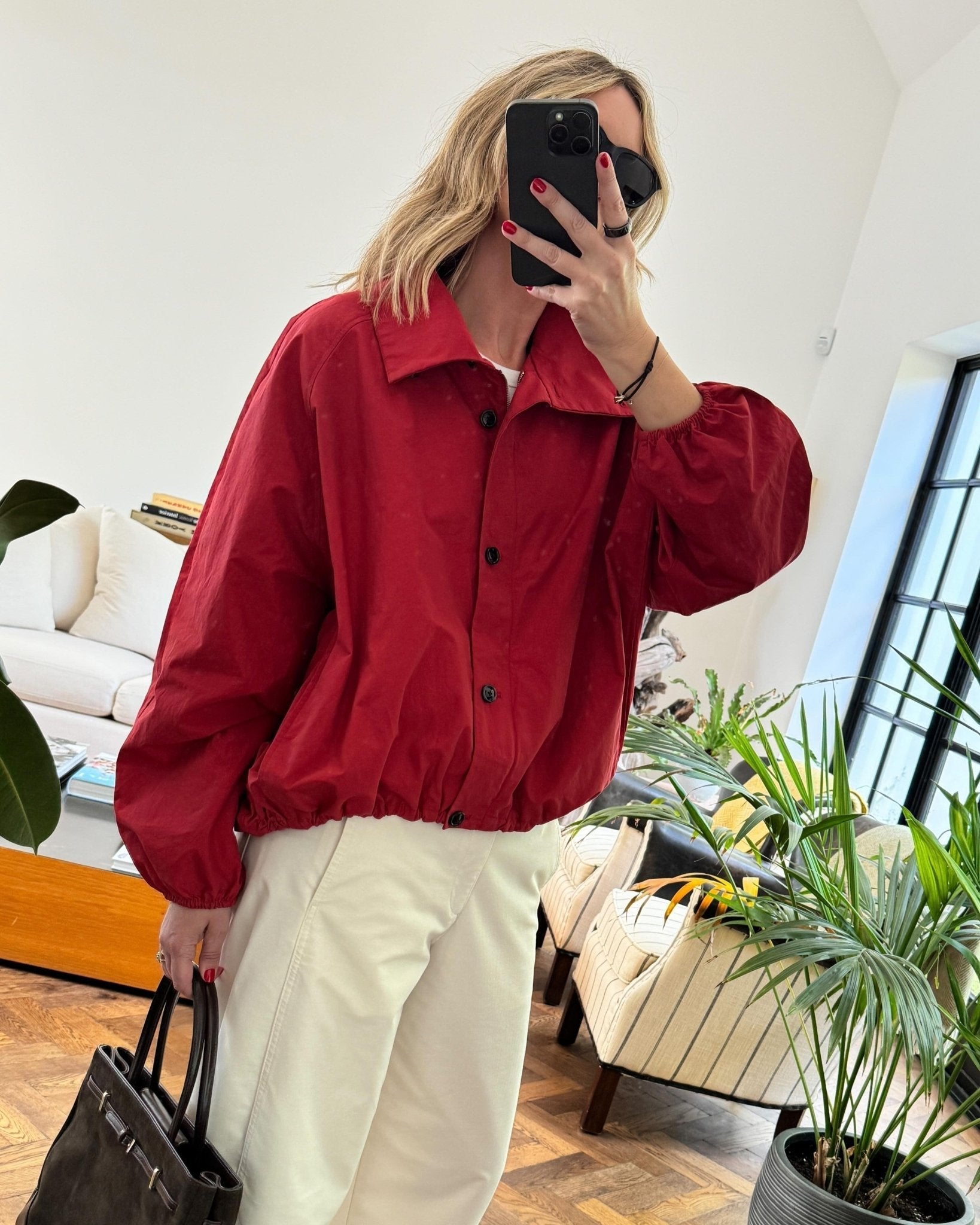 ZEYA - Polly High - Neck Bomber Jacket