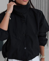 Polly High-Neck Bomber Jacket
