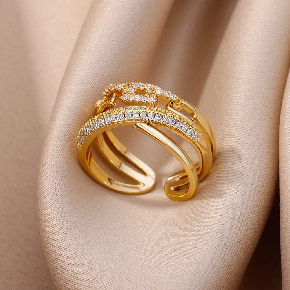 ZEYA - Rachel Adjustable Twist Ring