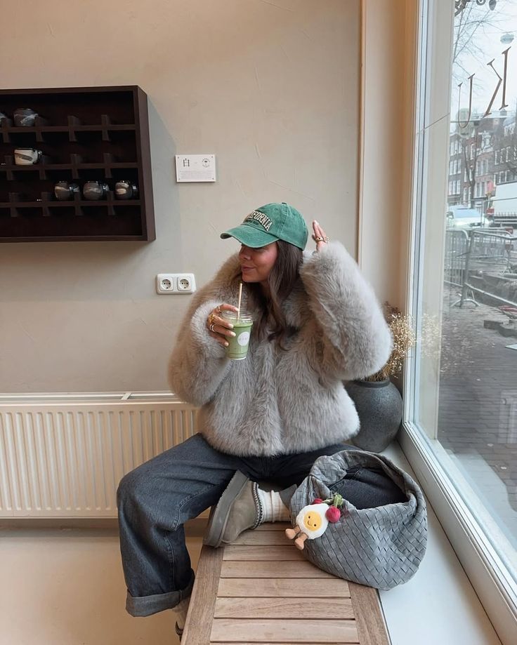 ZEYA - Rebecca Faux Fur Hooded Jacket