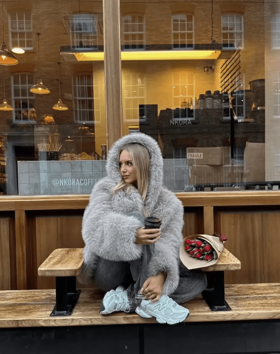 ZEYA - Rebecca Faux Fur Hooded Jacket