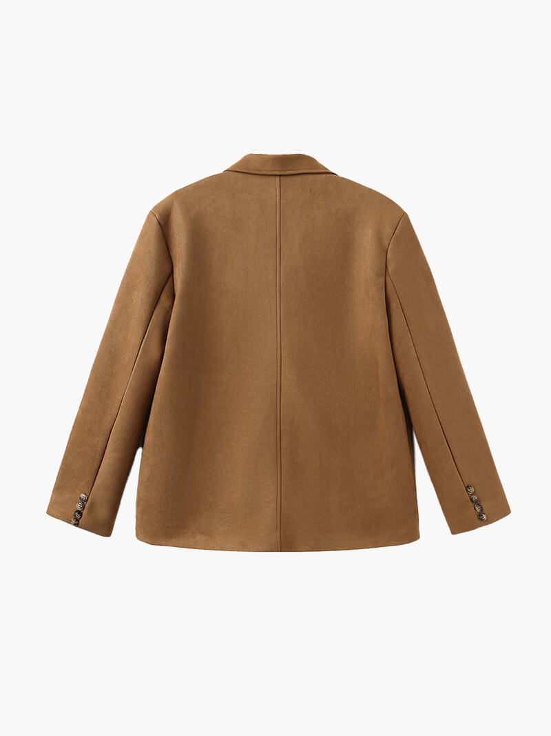 ZEYA - Reva Faux Suede Blazer