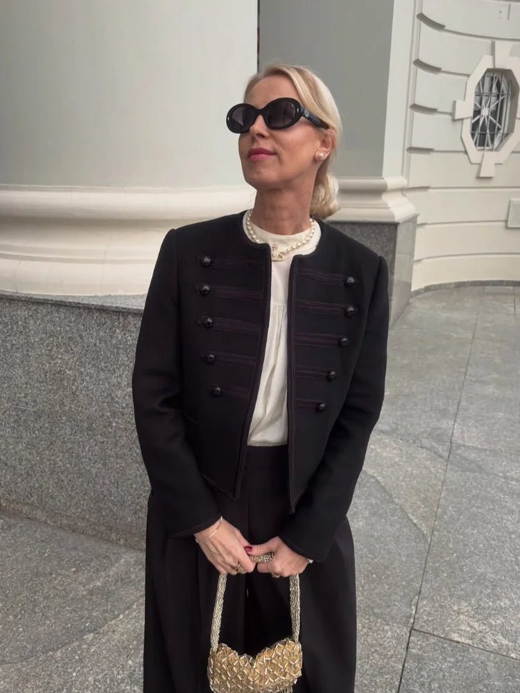 ZEYA - Romy Black Napoleon Jacket