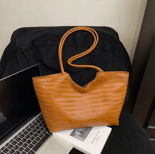 ZEYA - Romy Textured Weave Handbag