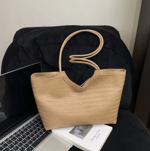 ZEYA - Romy Textured Weave Handbag