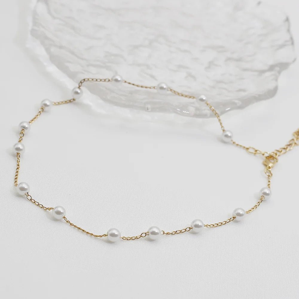 ZEYA - Ruth Pearl Choker Necklace