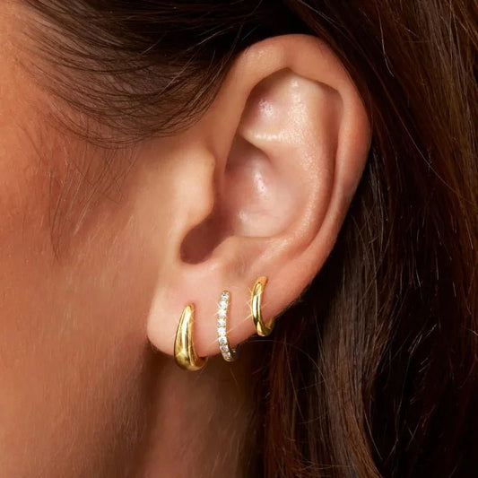 ZEYA - Sabel Hoop Piercing Set
