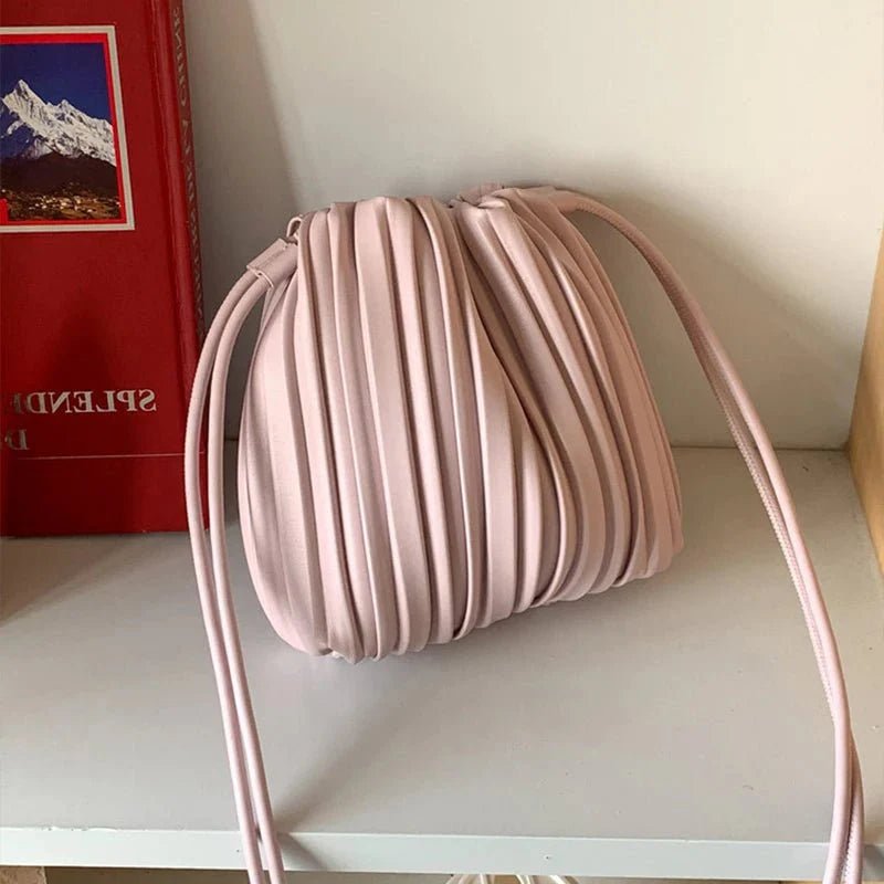 ZEYA - Sadie Pleated Mini Crossbody Bag