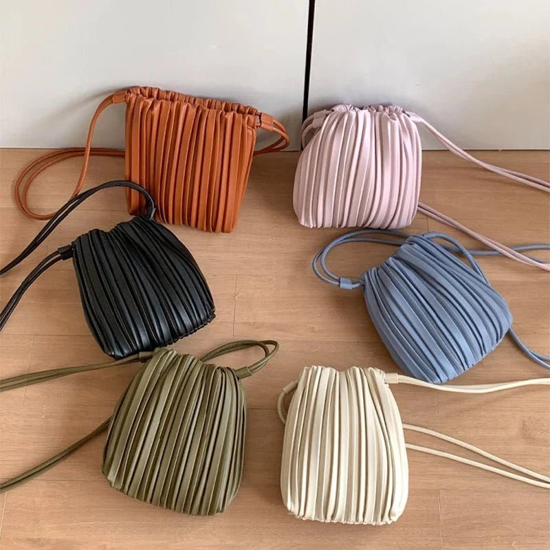 ZEYA - Sadie Pleated Mini Crossbody Bag