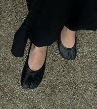 Ballerines Sally à bout fendu
