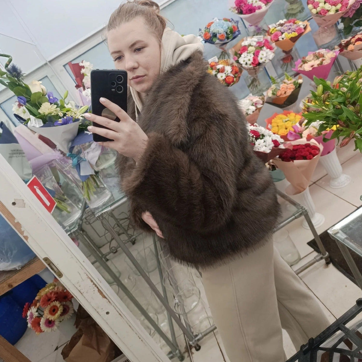 ZEYA - Sandy Faux Fur Jacket