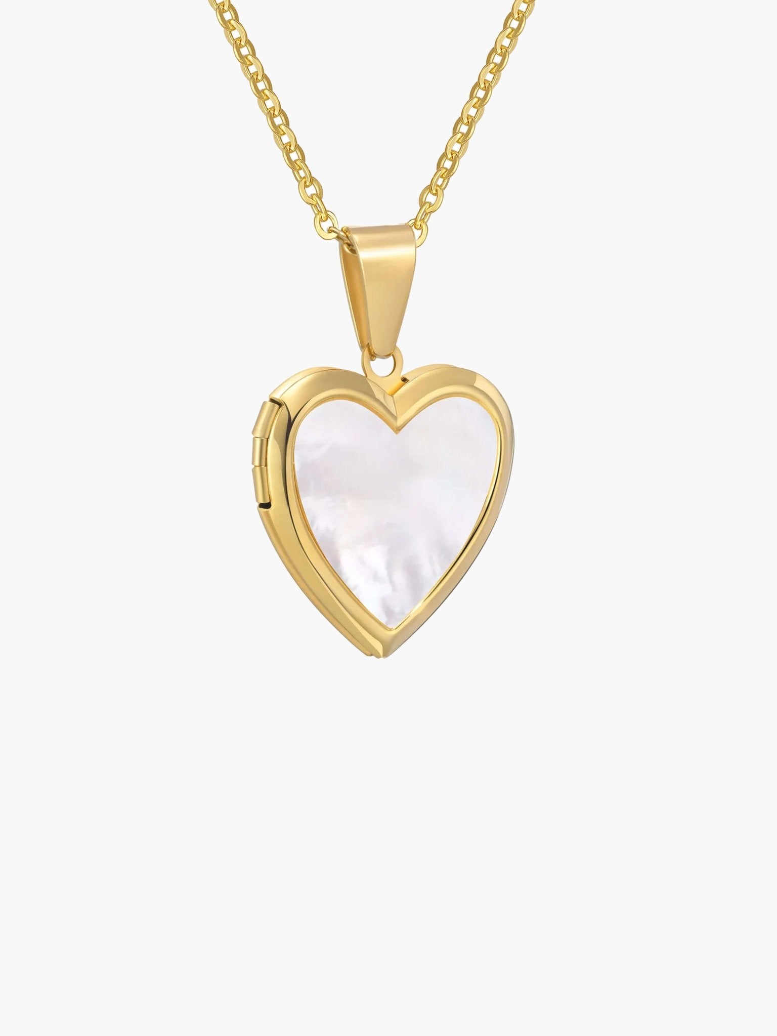 ZEYA - Selene Heart Locket Necklace