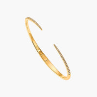 Bracelet manchette en pierres précieuses Serenity