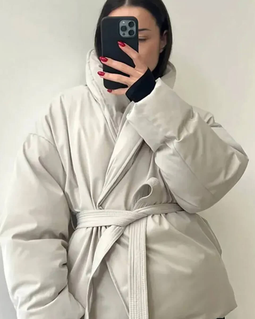 ZEYA - Stassy Tie - Belt Coat