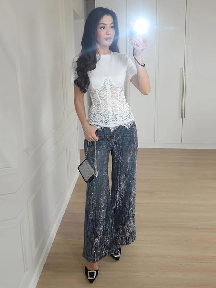 ZEYA - Suzette Lace Corset Top