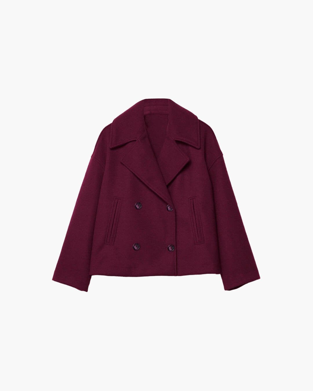 ZEYA - Suzy Short Double - Breasted Coat