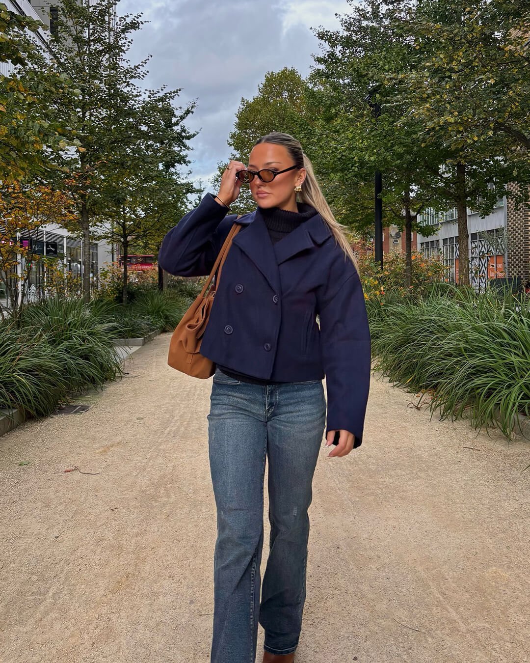 ZEYA - Suzy Short Double - Breasted Coat