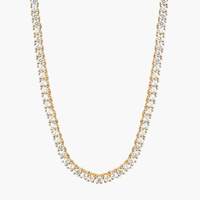 Collier ras du cou tennis en zircone Zeya
