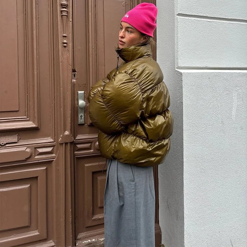 ZEYA - Tyla Shiny Puffer Jacket