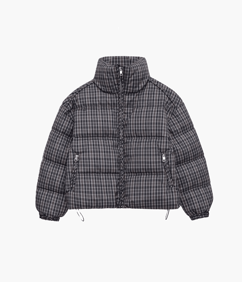 ZEYA - Valerie Plaid Puffer Jacket
