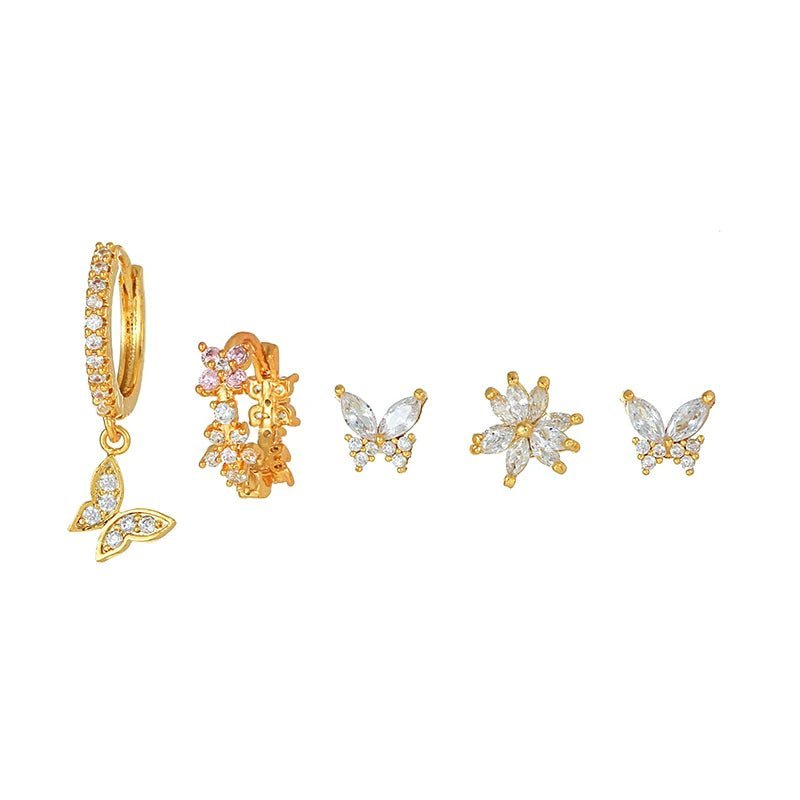 ZEYA - Vanessa Butterfly Piercing Set