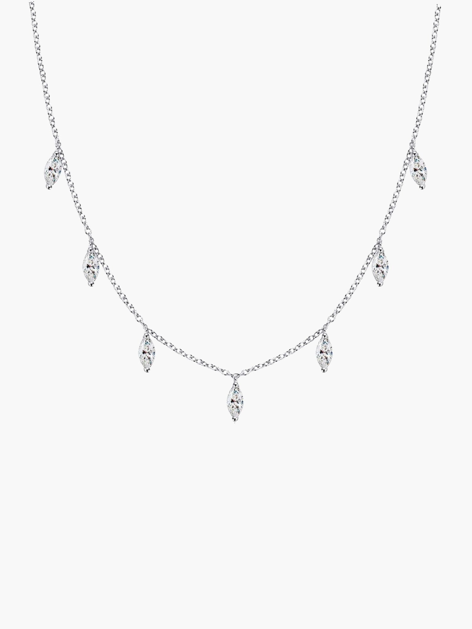 ZEYA - Vera Marquise Cut Necklace