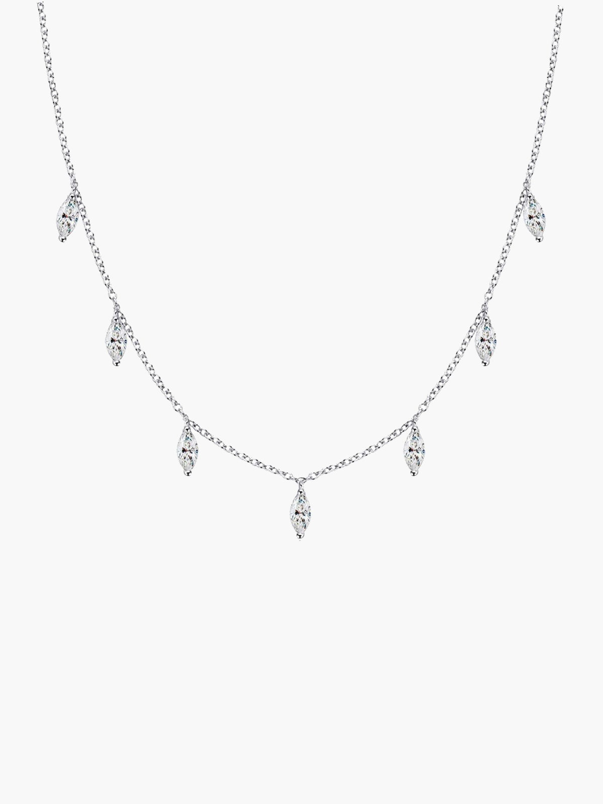 ZEYA - Vera Marquise Cut Necklace