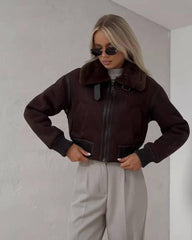 Veste bomber courte Tia