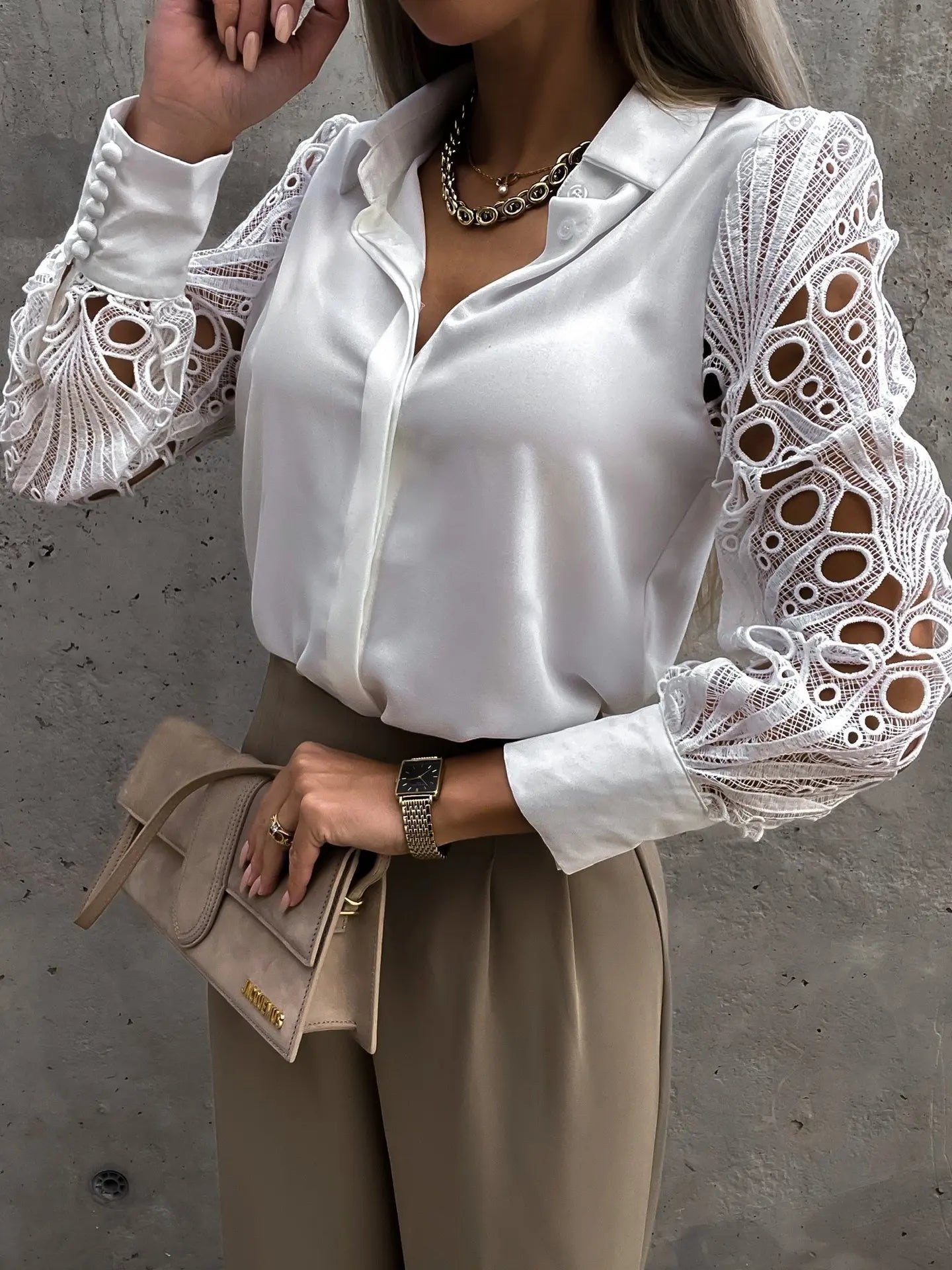 ZEYA - Vina Chiffon Long Sleeve Top